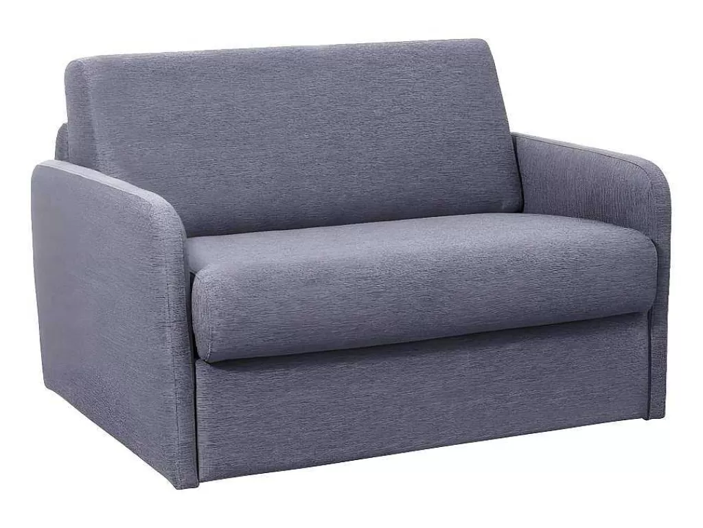 Poltrona Cama*Vente-unique Poltrona Rapidamente Convertivel Em Cama De 100 Cm Em Tecido Cinza-Claro - Nadoa