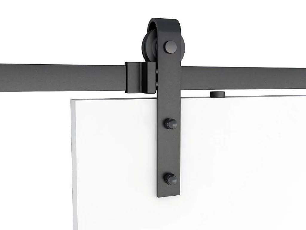 Porta De Correr*Vente-unique Porta De Correr Dupla Em Aplique, 2 X A205 X L83 Cm, Mdf E Pvc Branco - Varin