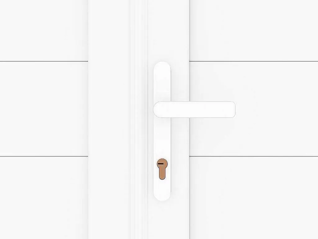 Porta E Portão*EXPERTLAND Portão Eletrico De Batente Aluminio C355 X A181 Cm Branco - Nazario