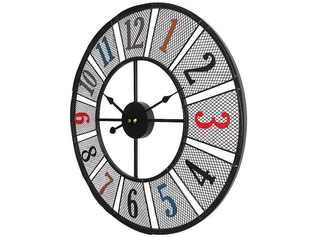 Relógio De Parede*OZAIA Relógio De Parede Birmingham - Metal - D.50 Cm - Multicolor