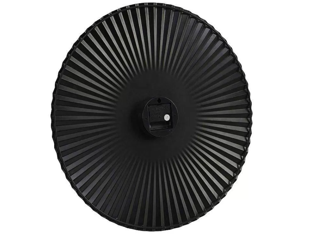 Relógio De Parede*OZAIA Relógio De Parede Design D. 50 Cm Metal Cinza Antracite - Felinar