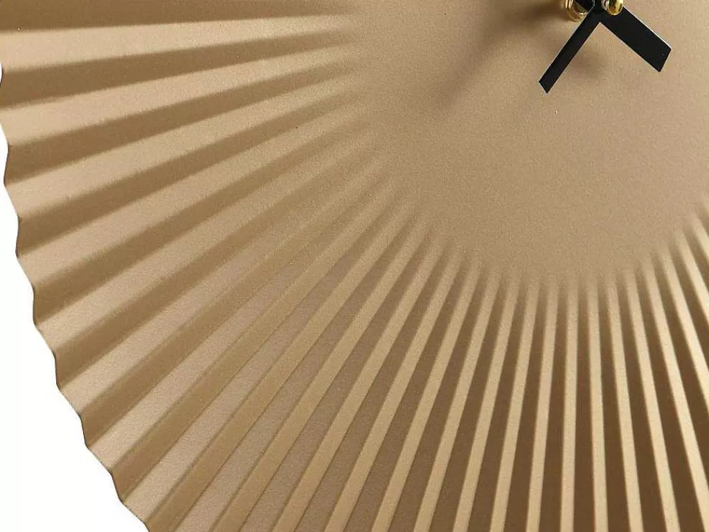 Relógio De Parede*OZAIA Relógio De Parede Design D. 50 Cm Metal Dourado - Felinar