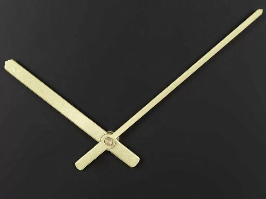 Relógio De Parede*OZAIA Relógio De Parede Em Metal L. 31 X A. 60 Cm Preto E Dourado - Fastina