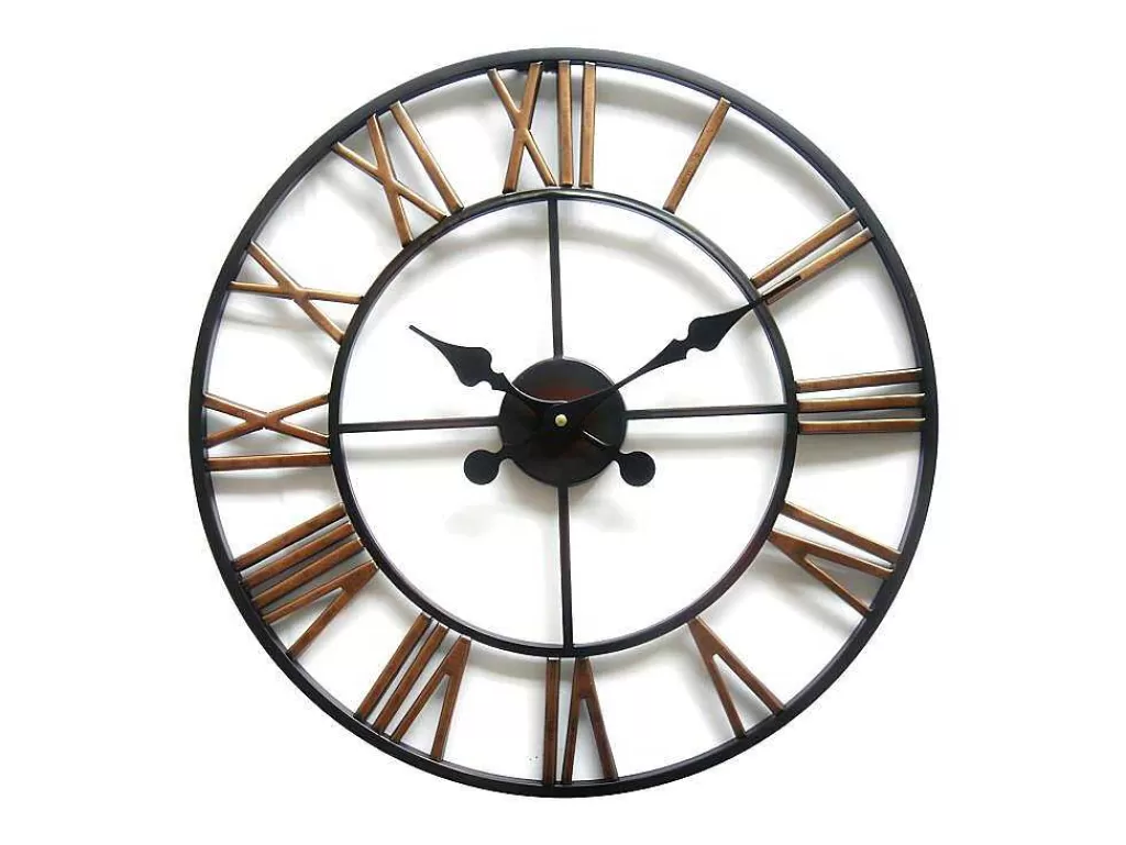 Relógio De Parede*Vente-unique Relógio De Parede Iron Em Ferro - D.50 Cm