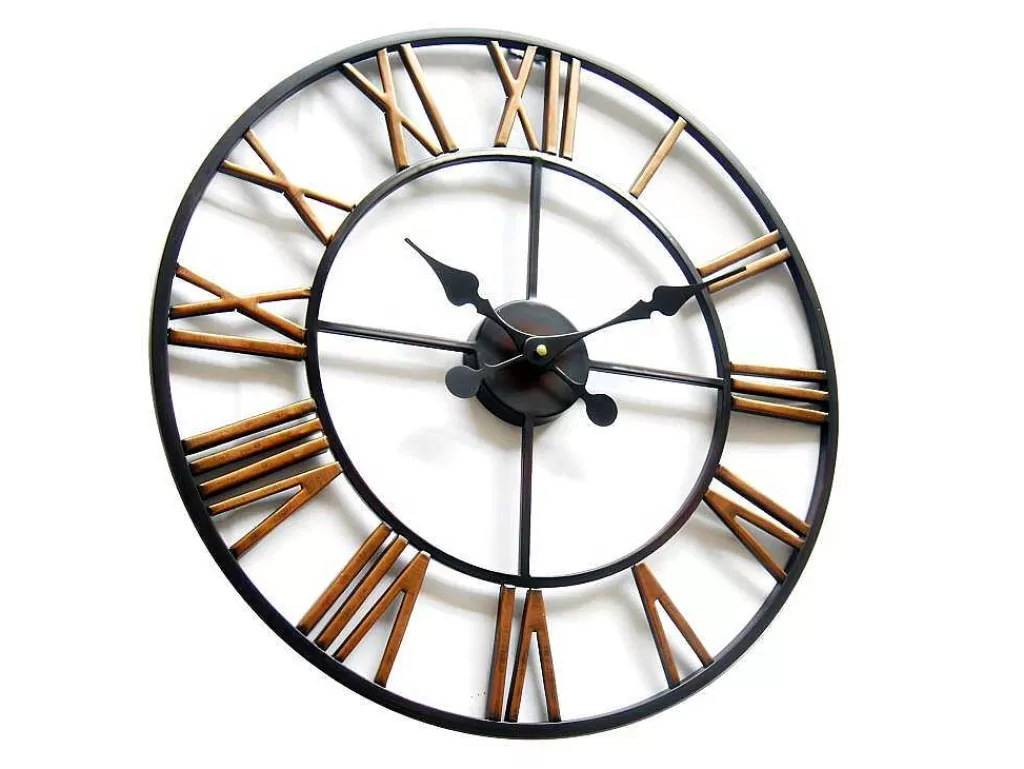 Relógio De Parede*Vente-unique Relógio De Parede Iron Em Ferro - D.50 Cm