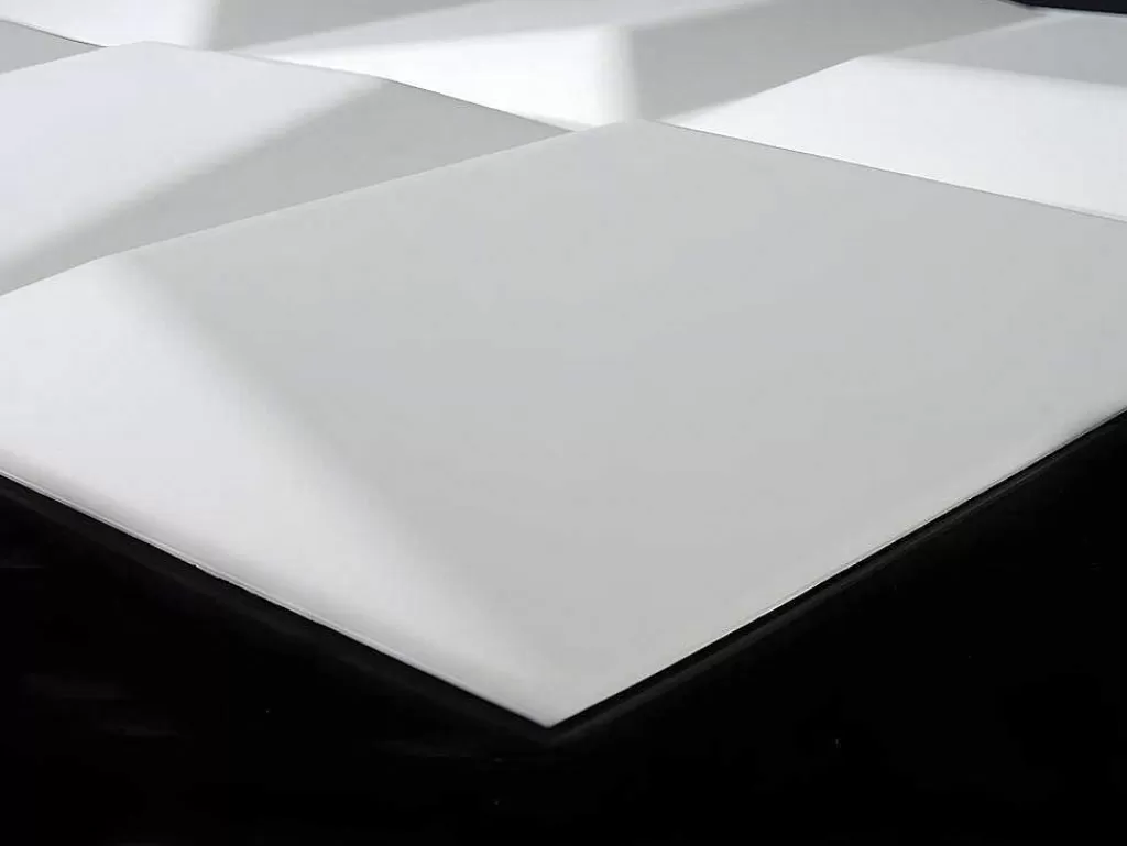 Painel De Parede*Vente-unique Revestimento De Parede 3D Tessel Para Pintar - Pack De 3M - Lote De 6 Pecas