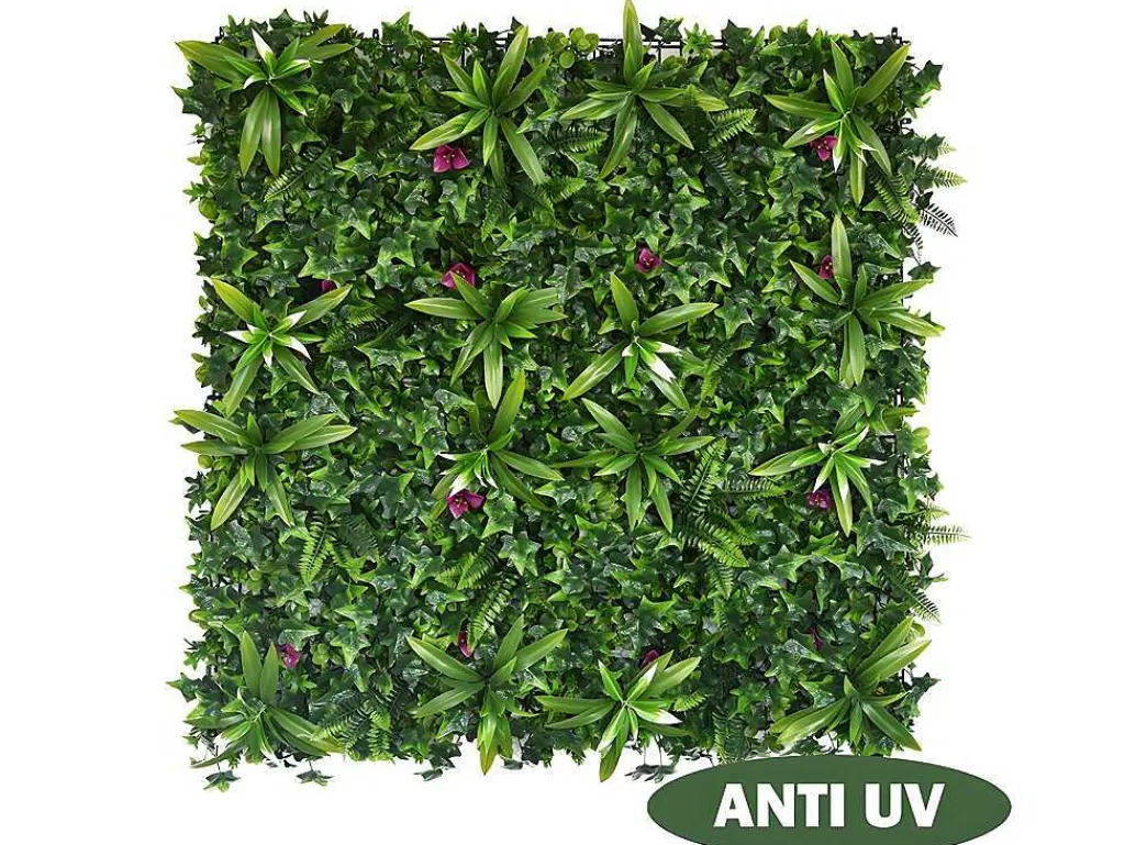 Revestimento De Parede Vegetal*Vente-unique Revestimento De Parede Vegetal Sintetico Pack De 1 M Cor Verde - Ikaz