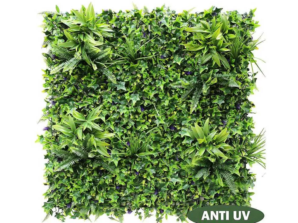 Revestimento De Parede Vegetal*Vente-unique Revestimento De Parede Vegetal Sintetico Pack De 1 M Cor Verde - Matcha