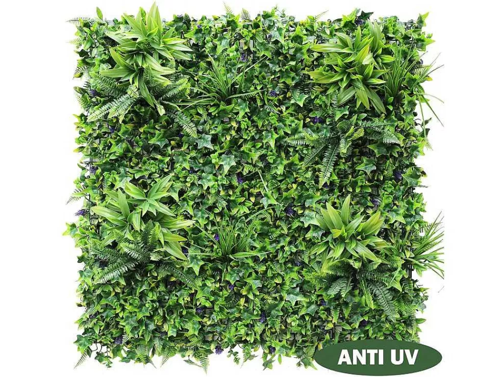Revestimento De Parede Vegetal*Vente-unique Revestimento De Parede Vegetal Sintetico Verde, Pack De 3M - Matcha