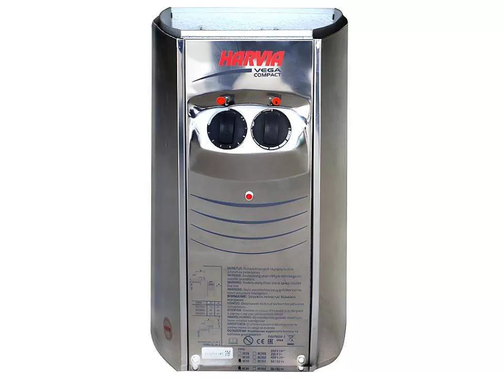 Acessórios Para Sauna*Vente-unique Salamandra 3,5 Kw Para Sauna Tradicional E De Exterior - Harvia Ii