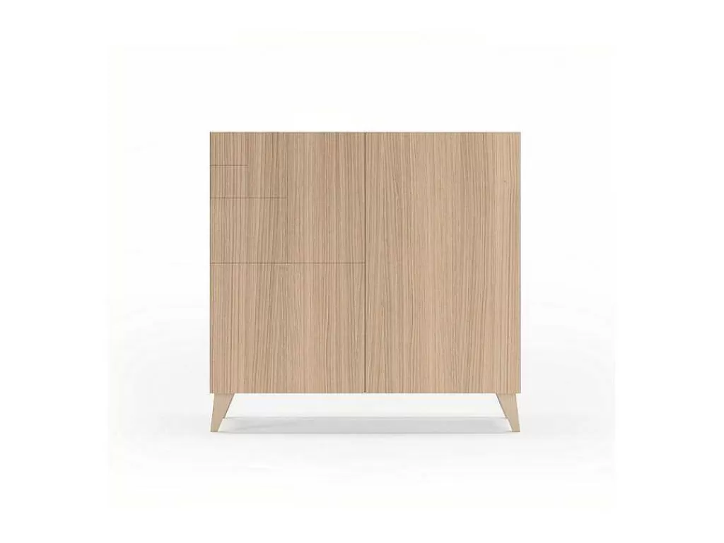 Sapateira*Herdasa Sapateiro/Móvel Organização - H87Cm X L90Cm X P27Cm Nogueira Clara - Bergen