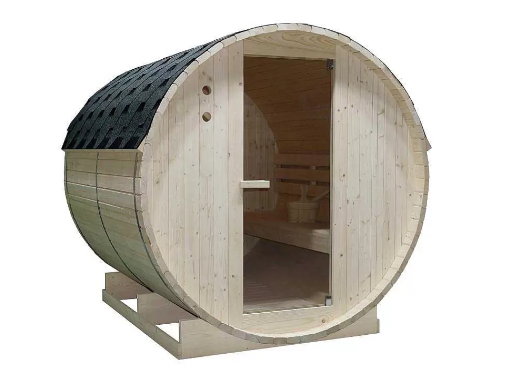 Sauna De Exterior*VOGUE SAUNA Sauna De Exterior De 6 Lugares C185 X L220 X A190 Cm - Isokyro