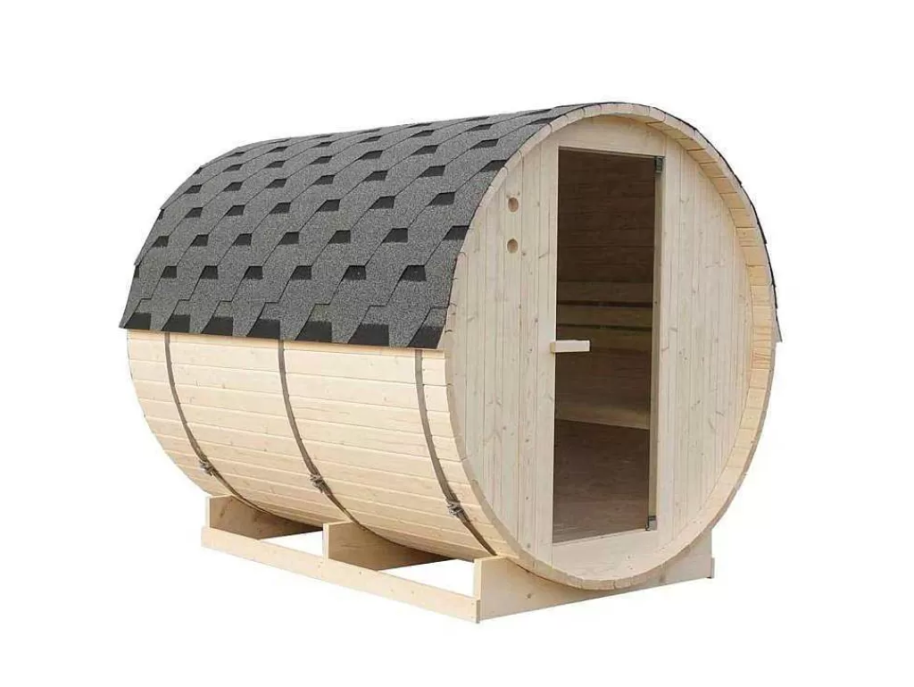 Sauna De Exterior*VOGUE SAUNA Sauna De Exterior De 6 Lugares C185 X L220 X A190 Cm - Isokyro