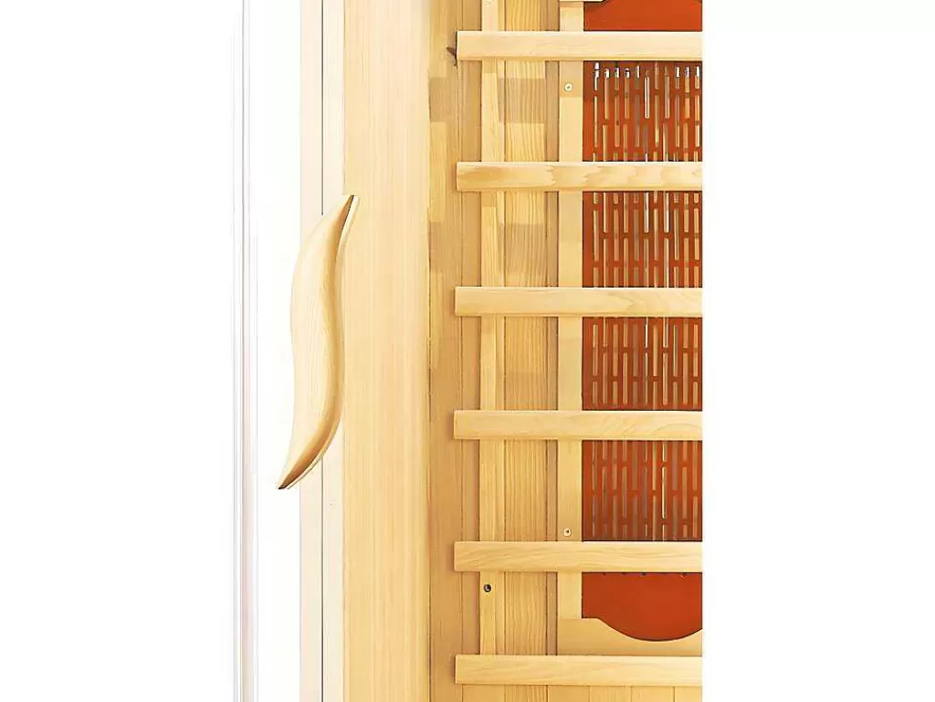 Sauna Infravermelhos*VOGUE SAUNA Sauna De Infravermelhos 2 Lugares C120 X L120 X A190 Cm 2100 W - Narvik