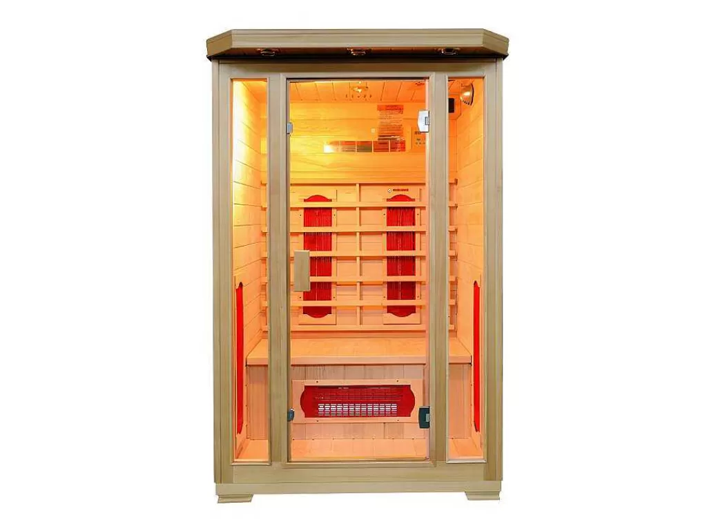 Sauna Infravermelhos*VOGUE SAUNA Sauna De Infravermelhos 2 Lugares Gama Prestige Oslo Ii - C120*P105*A190 Cm