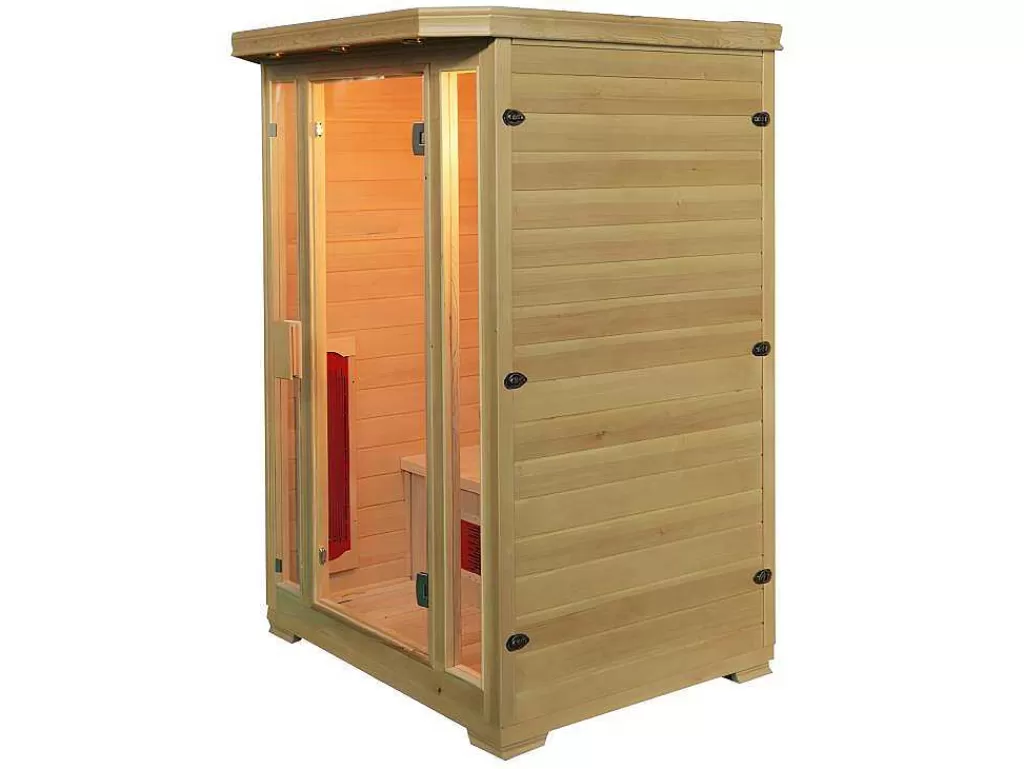 Sauna Infravermelhos*VOGUE SAUNA Sauna De Infravermelhos 2 Lugares Gama Prestige Oslo Ii - C120*P105*A190 Cm