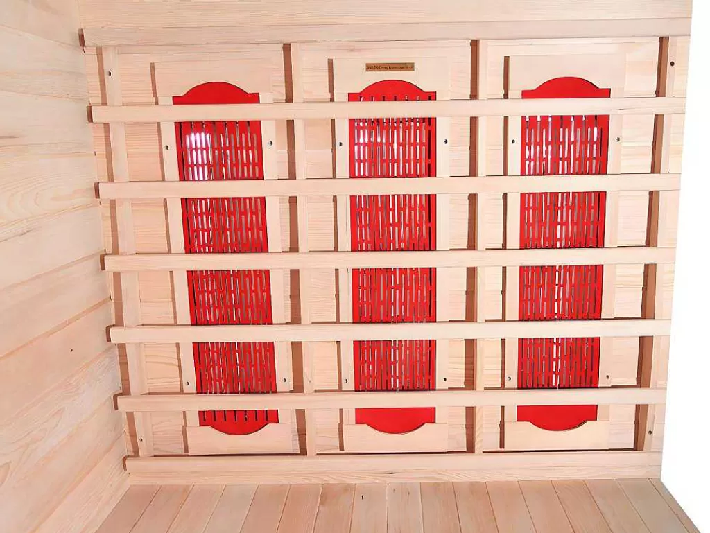 Sauna Infravermelhos*VOGUE SAUNA Sauna De Infravermelhos 4/5 Lugares Gama Prestige Stockholm Ii - C180*P120*A190 Cm