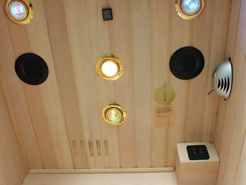 Promoções Casa De Banho & Bem-Estar*VOGUE SAUNA Sauna De Infravermelhos De 1 Lugar Osvald - C90*L90*A190 Cm - 1350W