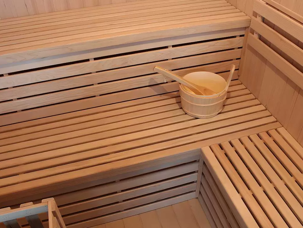 Sauna Clássica*VOGUE SAUNA Sauna Tradicional Finlandesa 4/5 Lugares 180 X 160 X 200 Cm - Kolding
