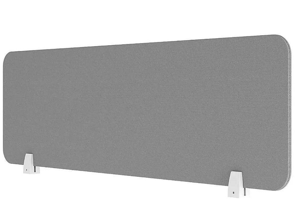 Mobiliário De Escritório*Workēa Separador De Secretária Profissional Tecido Cinzento C130 Cm - Downtown