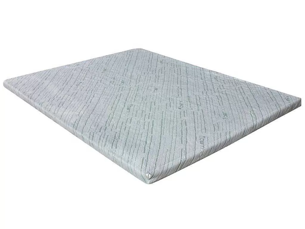 Sobrecolchão*NATUREA Sobrecolchão Bambu Com Memória De Forma De - 140 X 190 Cm