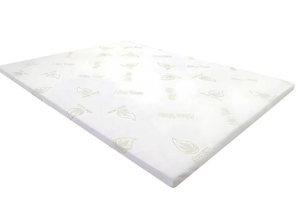 Sobrecolchão*NATUREA Sobrecolchão Luxo Memória De Forma 140X190 Cm - Aloe Vera Da