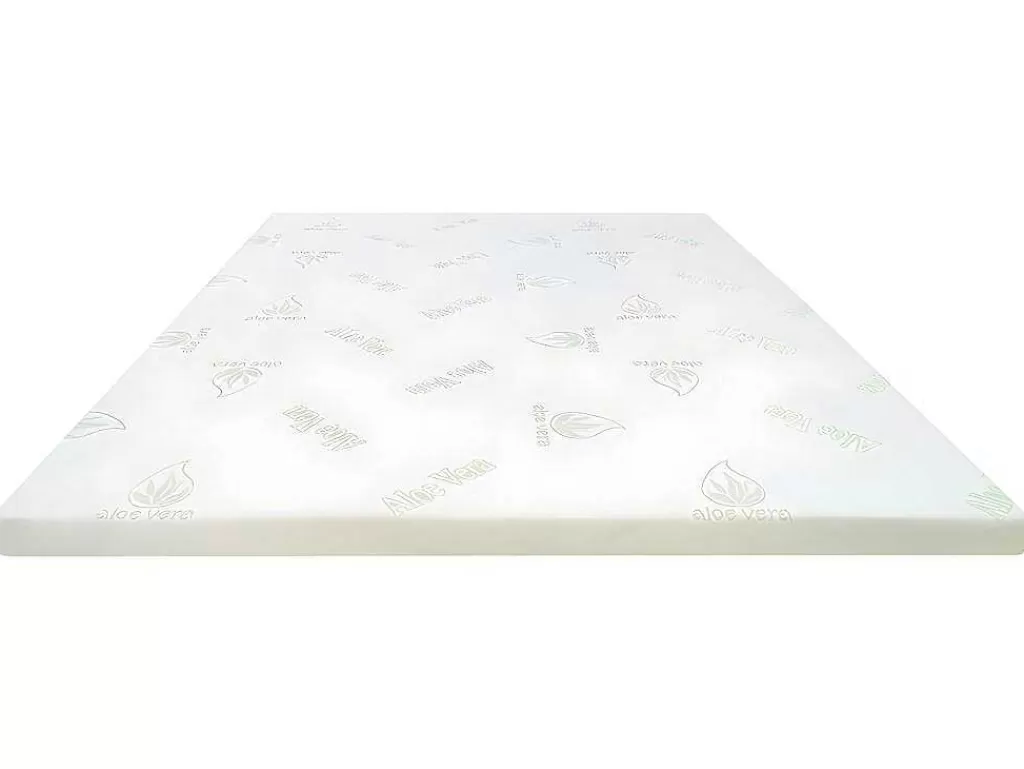 Sobrecolchão*NATUREA Sobrecolchão Luxo Memória De Forma 160X200 Cm - Aloe Vera Da