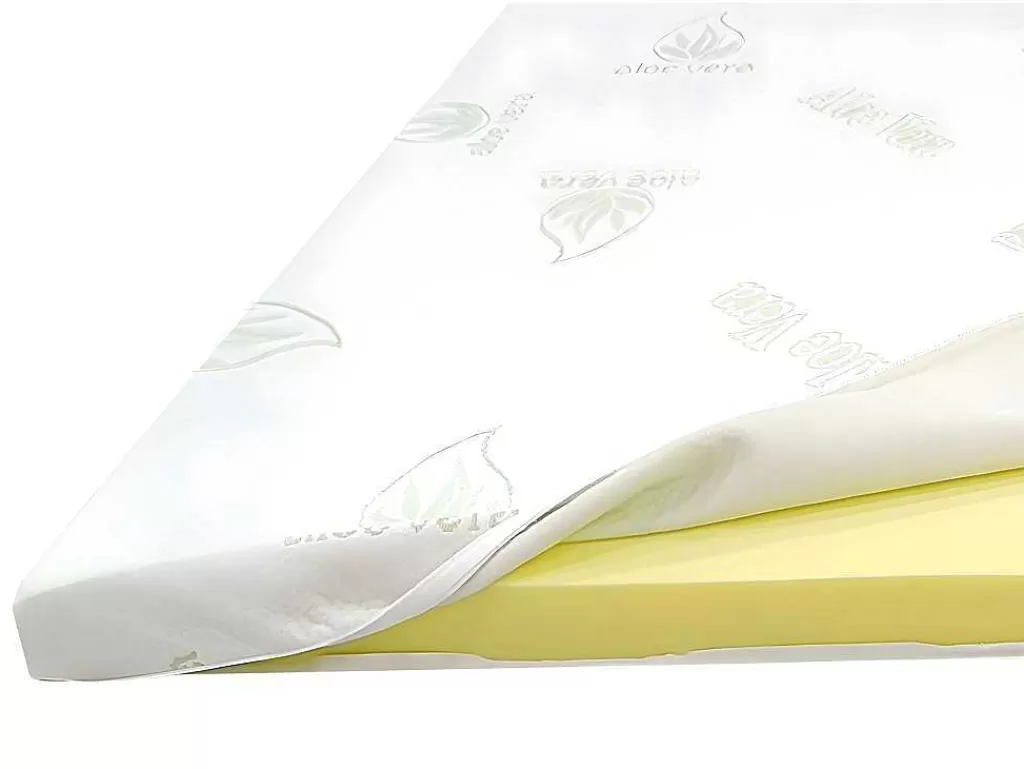Sobrecolchão*NATUREA Sobrecolchão Luxo Memória De Forma 160X200 Cm - Aloe Vera Da