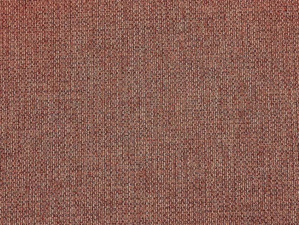 Conjunto Sofá E Poltrona*Vente-unique Sofá De 3 Lugares E Poltrona Em Tecido Laranja - Serti Ii