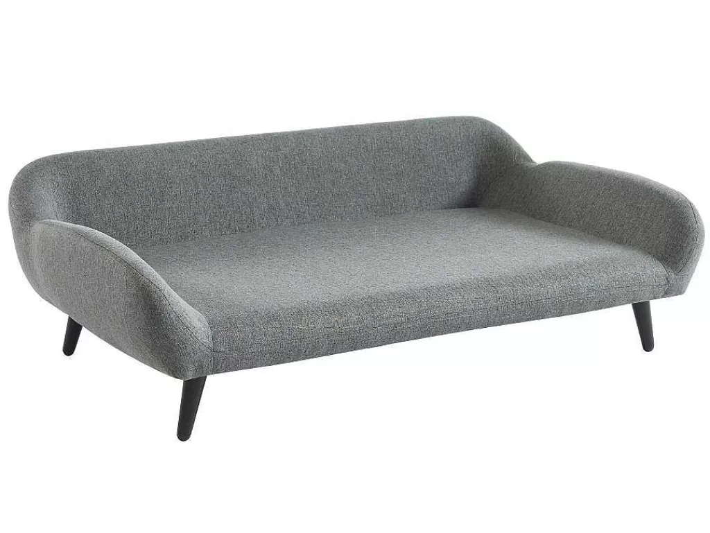 Acessórios Para Animais De Estimação*Vente-unique Sofá Para Animais Em Tecido E Pés Em Metal C.99 X L.61 Cm Cinza - Zolia