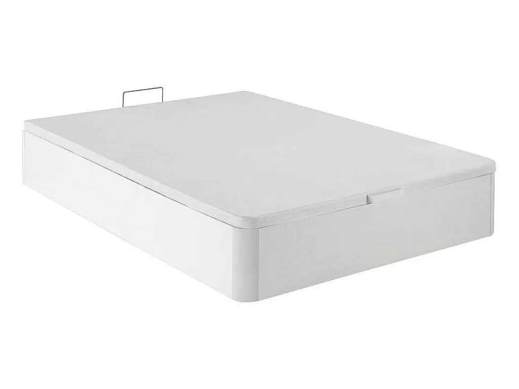 Sommier*Ysmée Sommier Com Arrumação Hestia Da Ysmee - Branco Mate - 140X190 Cm
