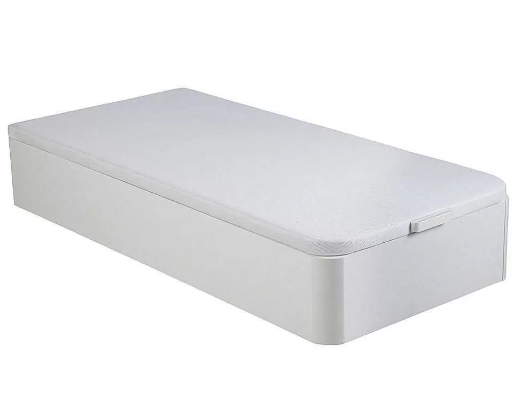 Sommier*Ysmée Sommier Com Arrumação Hestia Da Ysmee - Branco Mate - 90X190 Cm
