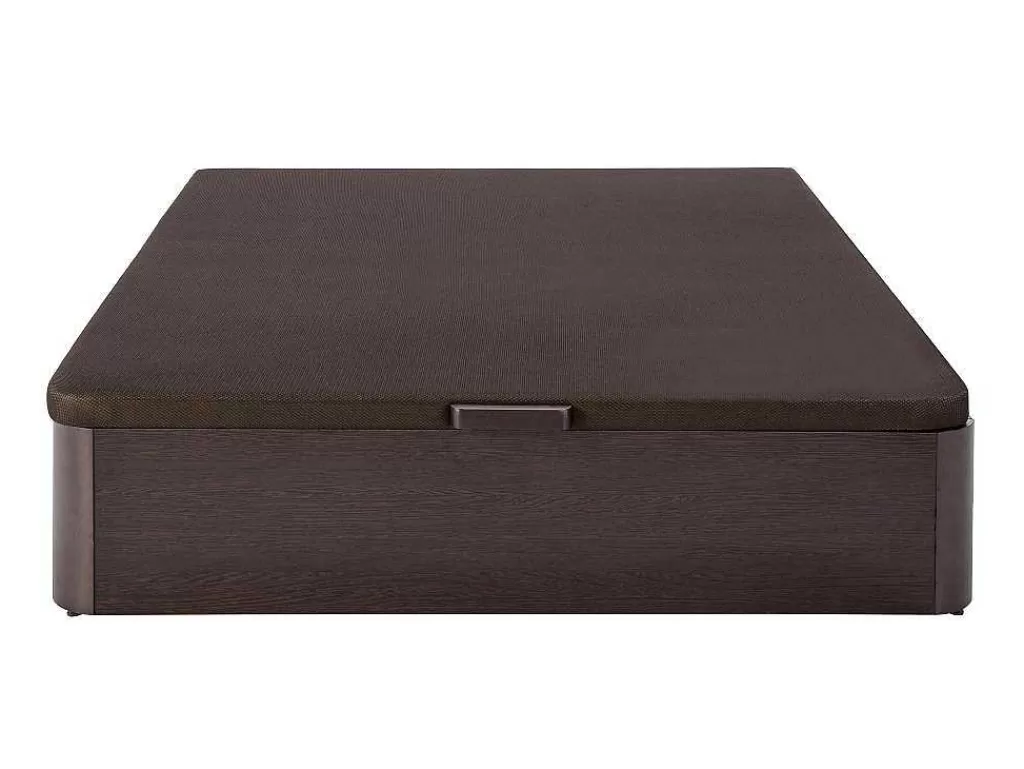 Sommier*Ysmée Sommier Com Arrumação Hestia Da Ysmee - Wenge Mate - 140X190 Cm