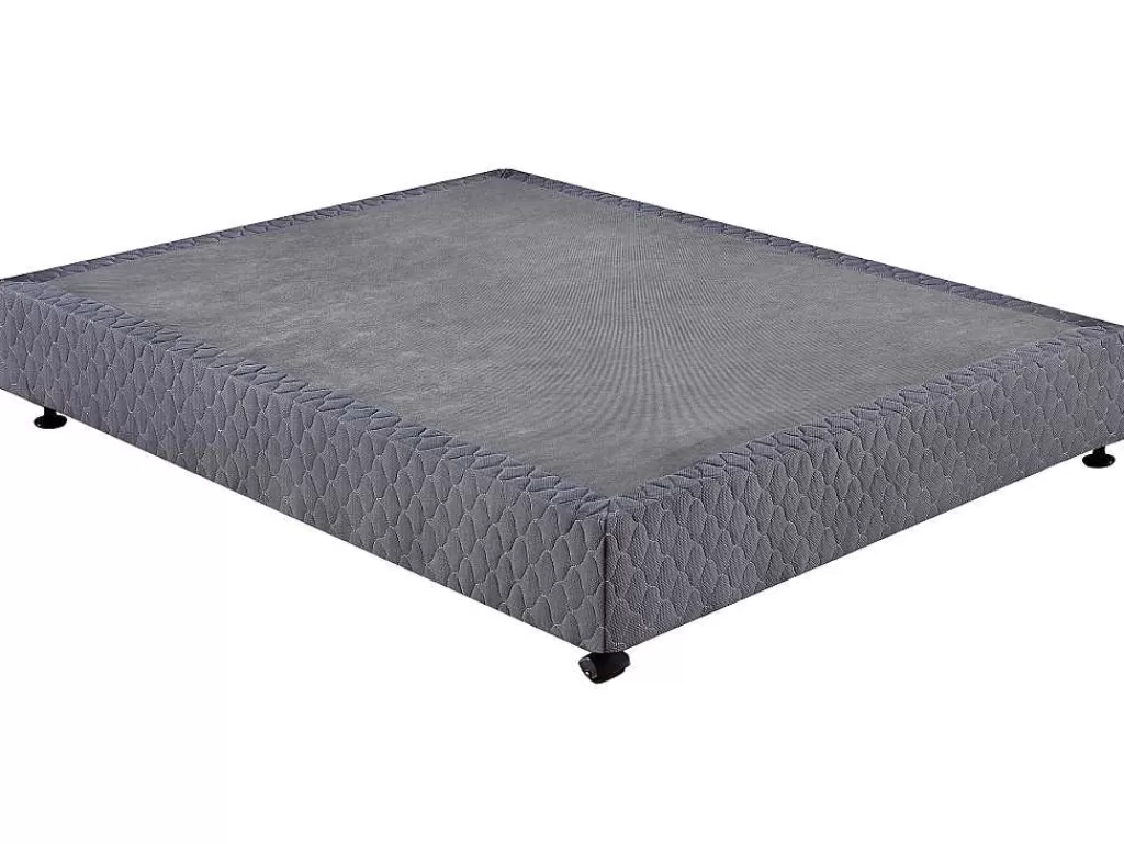 Sommier*DREAMEA PLAY Sommier Universal De - 140 X 190 Cm - Cinzento Antracite