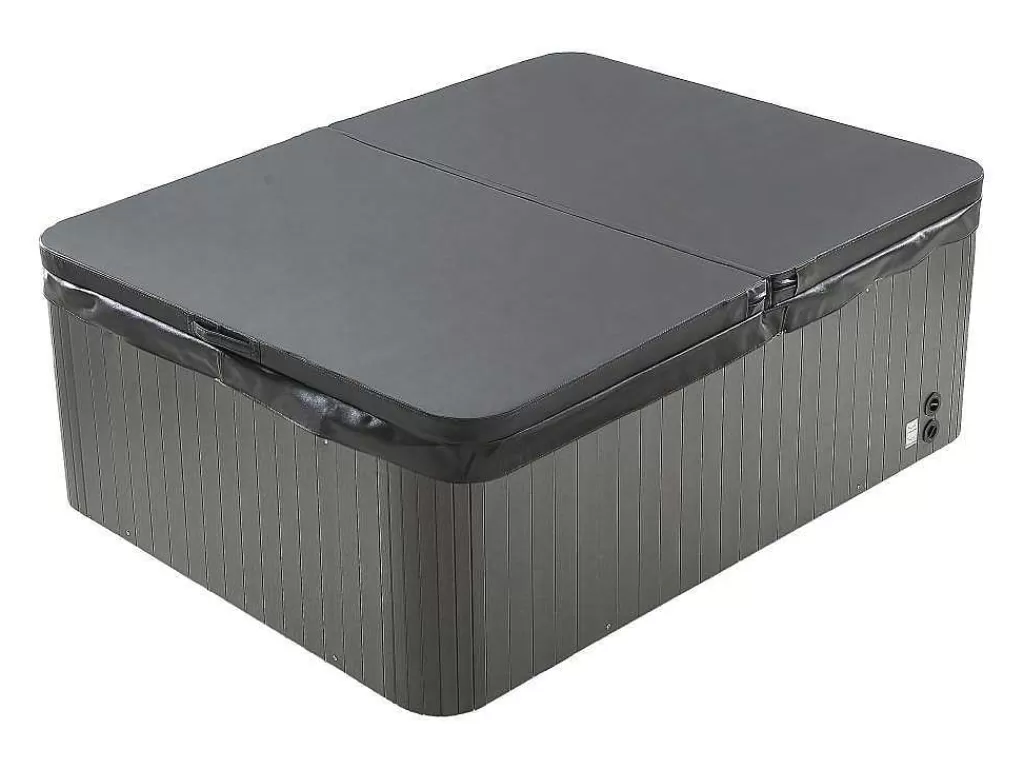Spa Rígido*VOGUE SPA Spa De 3 Lugares Branco Perola Com Cobertura, 35 Jatos, C210 X L158 X A73 Cm, Sistema Balboa - Maupiti Iii
