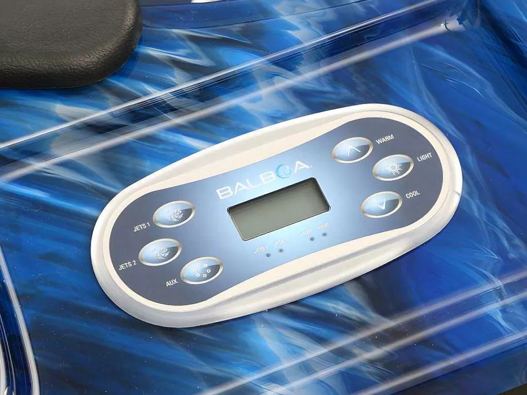 Spa Rígido*VOGUE SPA Spa De 6 Lugares Azul Com Acessórios 128 Jatos C220 X L220 X A97 Cm, Sistema Balboa, Gama Prestigio - Comino