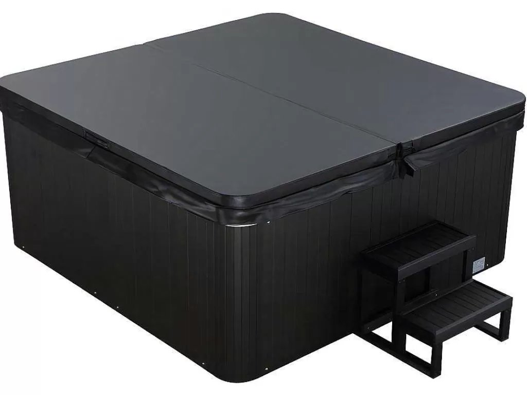 Spa Rígido*VOGUE SPA Spa De 6 Lugares Branco Com Acessórios 128 Jatos C220 X L220 X A97 Cm, Sistema Balboa, Gama Prestigio - Comino