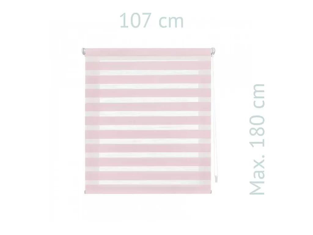Persianas De Interior*Purline Store Enrouleur Polyester Translucide Multicolore