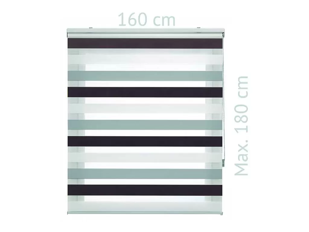 Persianas De Interior*Purline Store Enrouleur Polyester Translucide Multicolore
