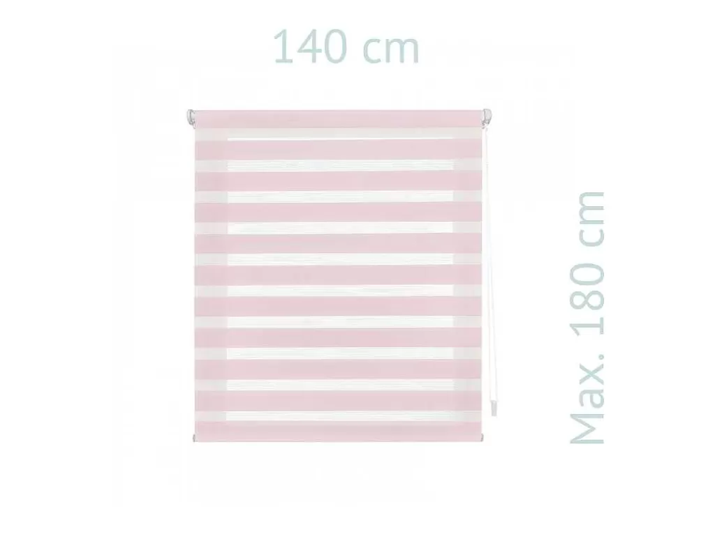 Persianas De Interior*Purline Store Enrouleur Polyester Translucide Multicolore