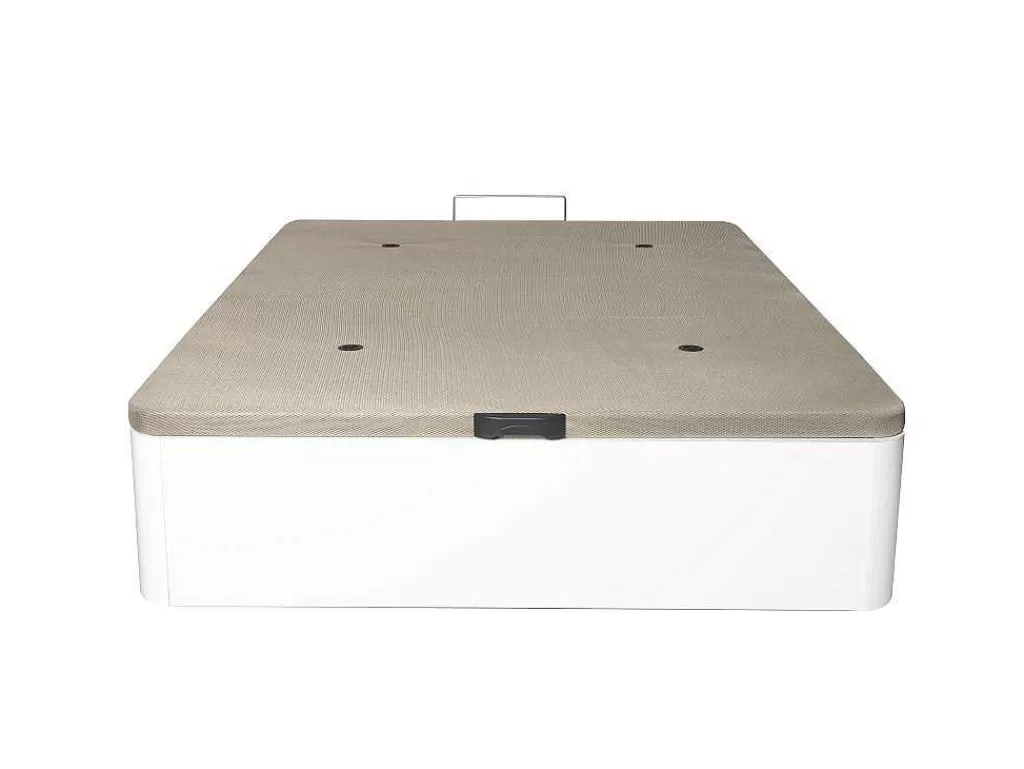 Cama De Adulto*Saldosystocks Tampa Estofada Dobravel Para Canape Madeira 3D 25 Branco 105X190Cm Atenas