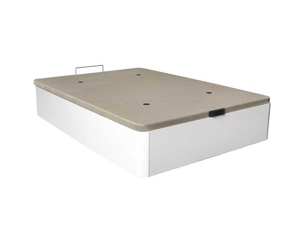 Cama De Adulto*Saldosystocks Tampa Estofada Dobravel Para Canape Madeira 3D 25 Branco 105X190Cm Atenas