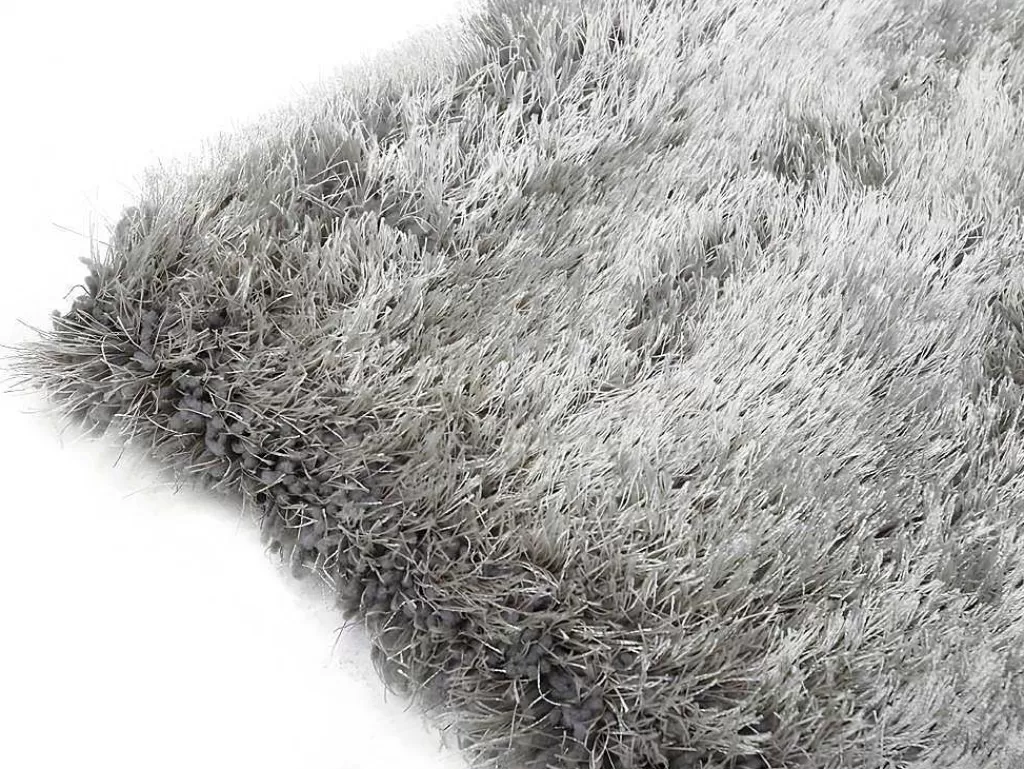 Tapete De Sala*OZAIA Tapete Com Pelo Pietra Turquesa E Cinzento - Poliester - 160 X 230 Cm
