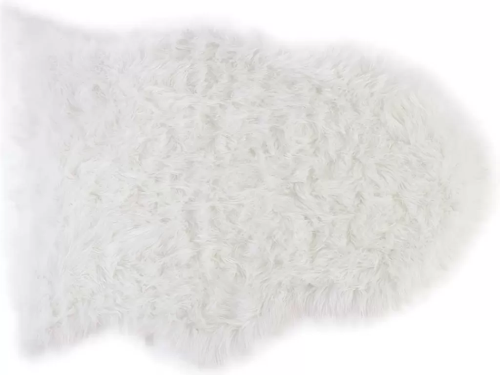 Tapete Escandinavo*OZAIA Tapete De Quarto Imitacao Pele De Carneiro Sheep - 90X65 Cm