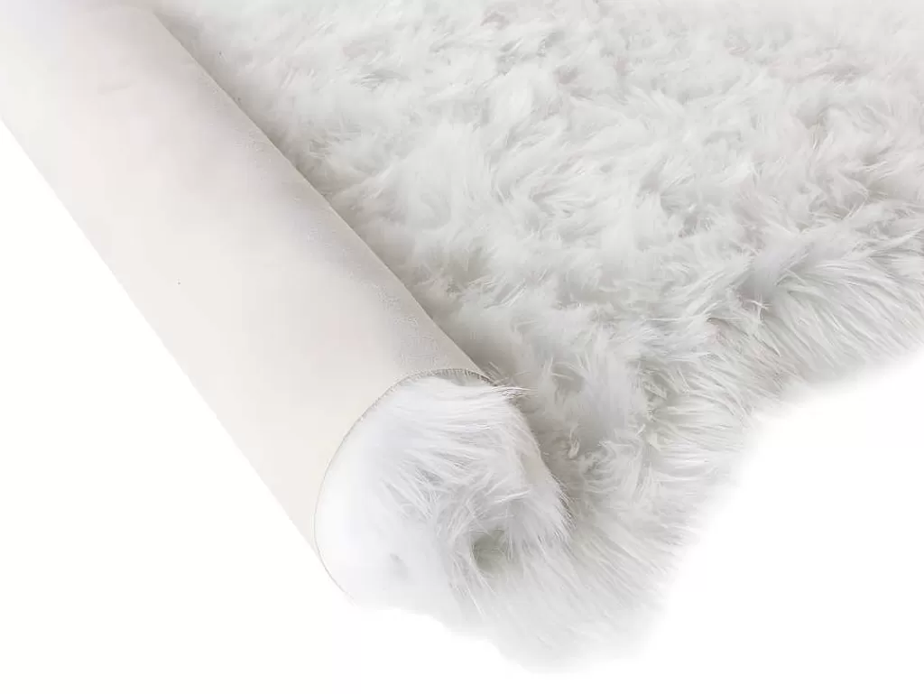 Tapete Escandinavo*OZAIA Tapete De Quarto Imitacao Pele De Carneiro Sheep - 90X65 Cm