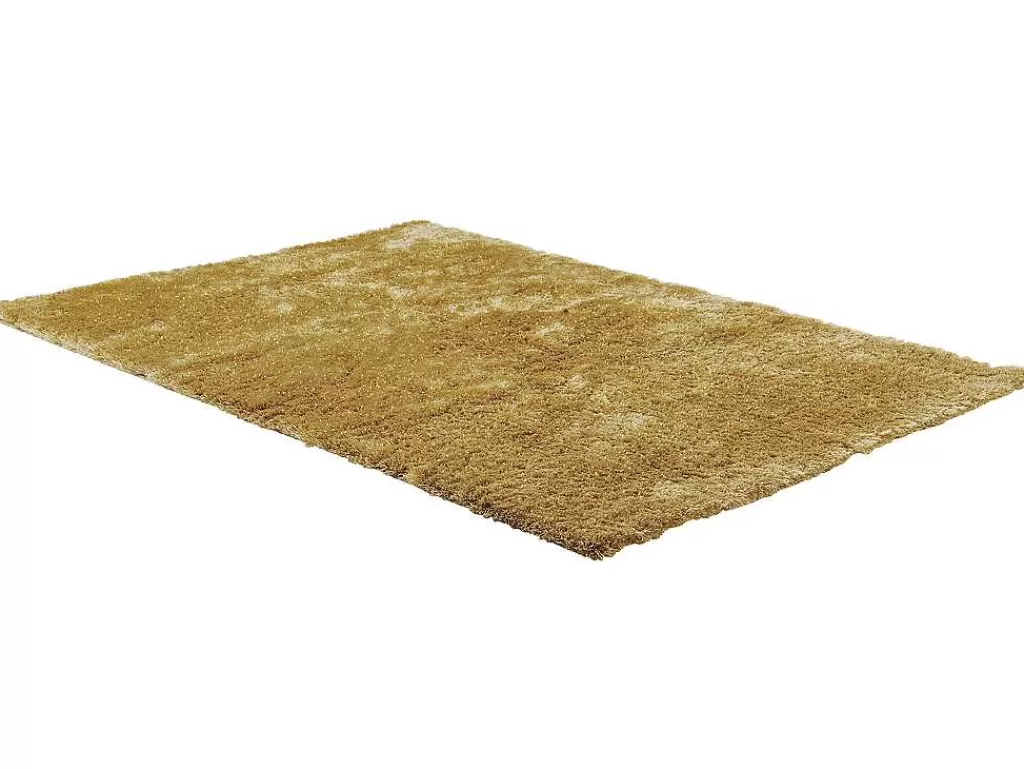 Tapete De Sala*OZAIA Tapete Felpudo Cor Dourado De 200 X 290 Cm - Glitter