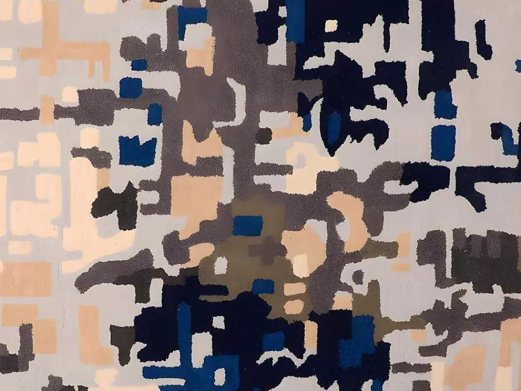 Tapete Grande*OZAIA Tapete Geometrico 100% La Tufada A Mão De 160 X 230 Cm Multicolor - Irving
