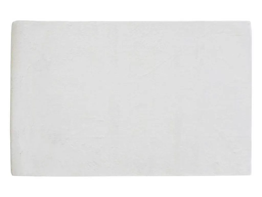 Tapete De Sala*OZAIA Tapete Shaggy De Pelos Compridos Efeito Pele 160X230 Cm Branco-Sujo - Bunny