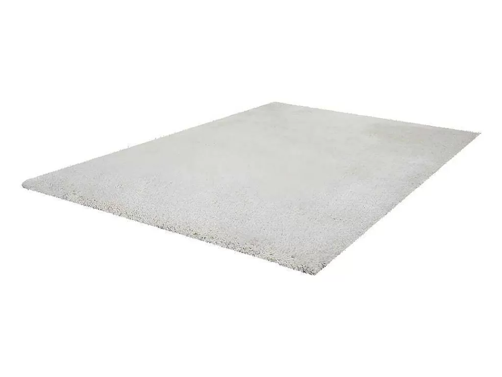 Tapete Shaggy*OZAIA Tapete Shaggy De Pelos Compridos Microfibra 120X170 Cm Branco - Harvey