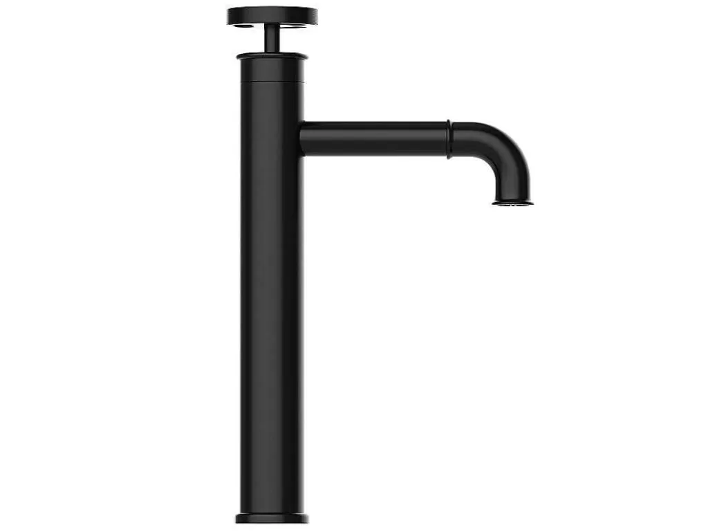 Torneira*Shower & Design Torneira Misturadora Mecanica Sobrelevada A30,3 Cm Preto Mate - Kodva